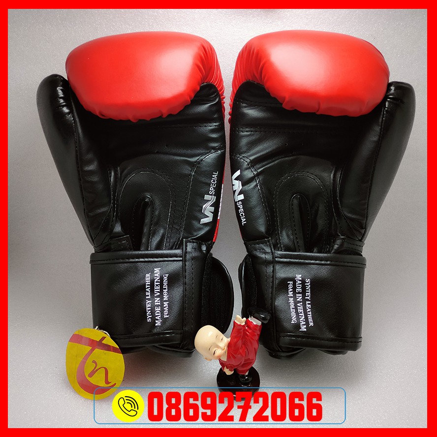 găng tay boxing vns chính hãng - trung nghĩa sport