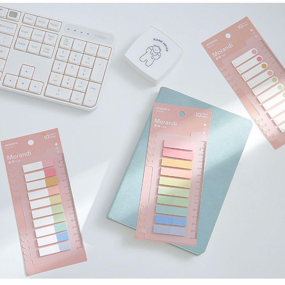 Set 200 Giấy Ghi Chú Dạng Nhám Hình Lá Có Thể Tháo Rời