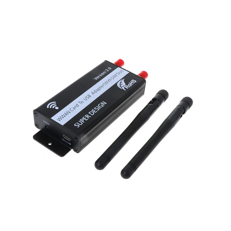 Card Chuyển Đổi PCI-Express Sang USB Kèm Khe SIM Cho Mô-Đun WWAN / LTE