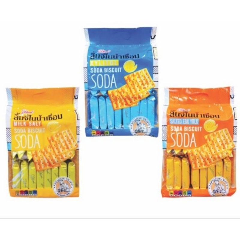 Bánh Soda Biscuit ăn kiêng vị mặn Thái Lan 400g