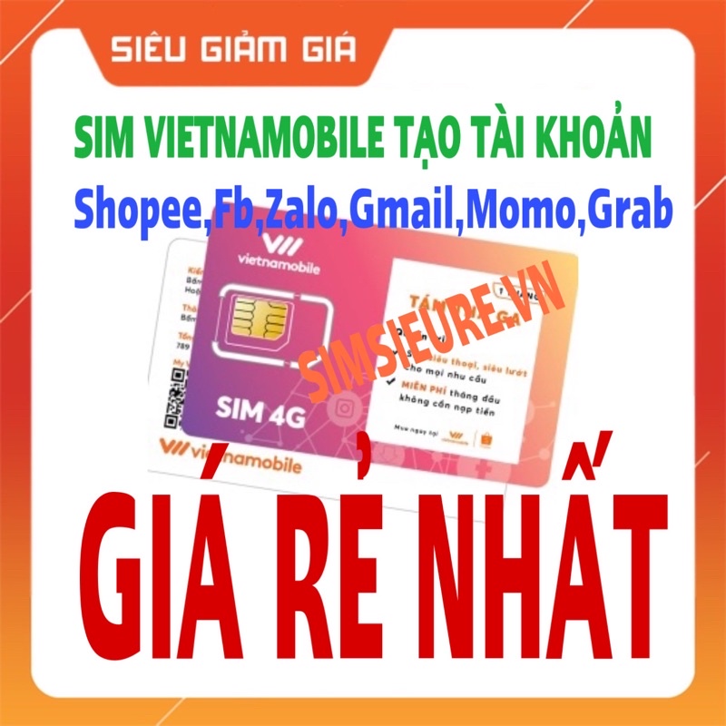 Sim Vietnamobile nhận mã giá 10K
