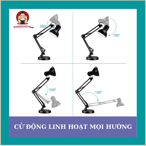 Đèn Bàn Học Đọc Sách Chống Cận, Đèn Làm Việc Pixar MT-811