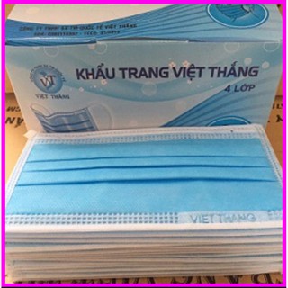Khẩu trang y tế ❤️ Freeship đơn 50k❤️ combo 10 cái khẩu trang 4 lớp