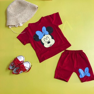 Bộ mickey bé gái