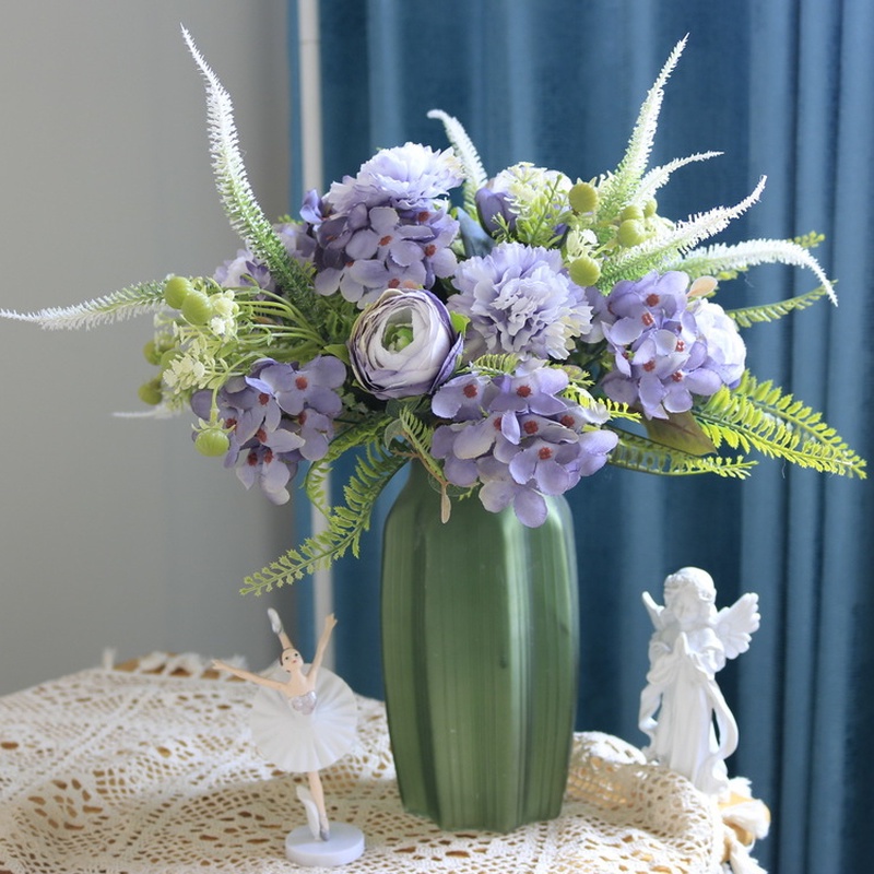 Bó Hoa Sen Nở Giả Dùng Trang Trí Tiệc Cưới / Sân Khấu