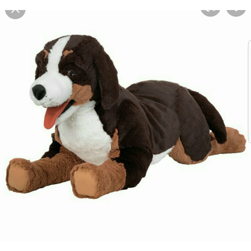 Gấu bông chó Ikea nâu chính hãng 100%