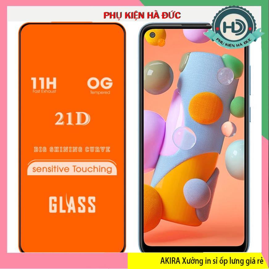 Kính cường lực Full màn 21D 6/6s/6plus/6s plus/7/8/7plus/8plus/x/xs/xs max/11/11pro max - Akira Case D1-3