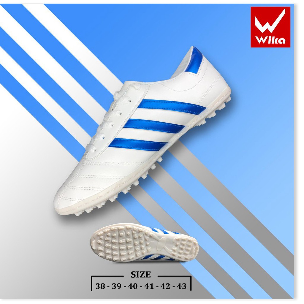 Giày đá bóng đá banh 3 Sọc ct3 Wika cao cấp