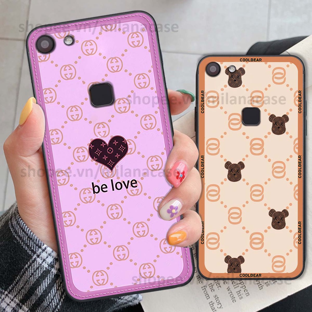 Ốp Vivo V7 / V7 Plus / V7+ hình trái tim be love tình yêu siêu đẹp, cá tính, thời trang