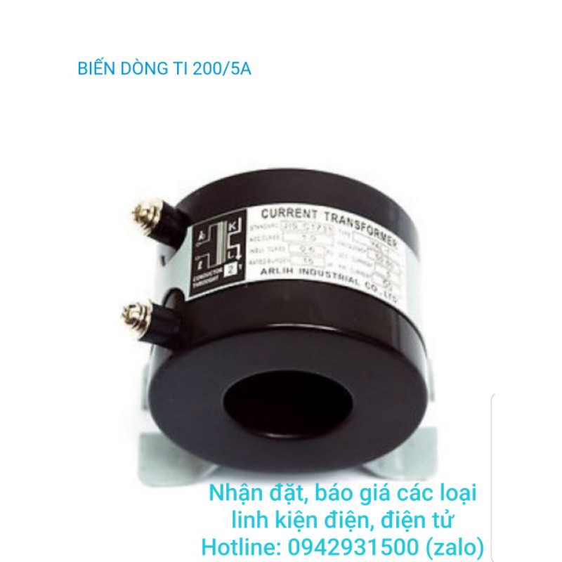 Biến dòng CT TI 200/5A 100/5A