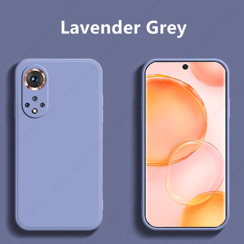 Ốp Điện Thoại Bằng Silicone Màu Trơn Cho Huawei Nova 9 Honor 50 Pro 5T 7i 4E P30 P40 P50 Mate 30 40