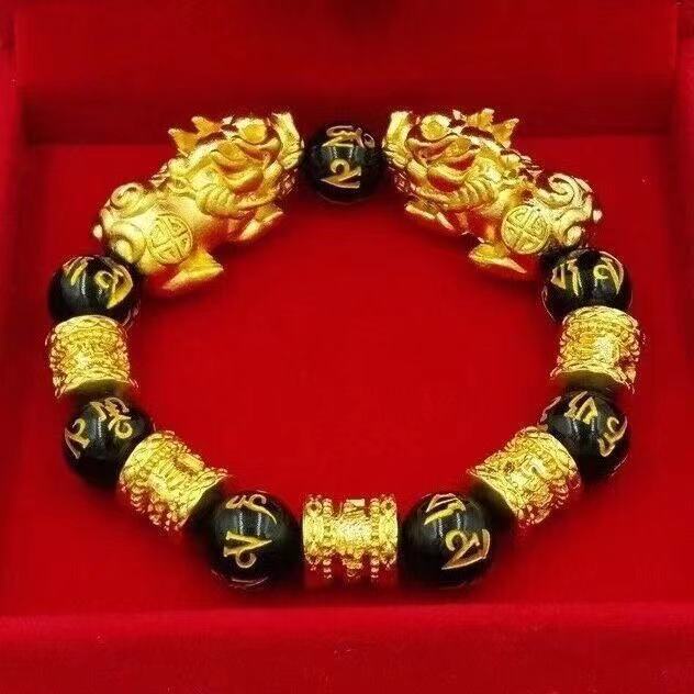 Vòng Tay Chuỗi Hạt Obsidian Thiết Kế Đơn Giản Nhiều Kiểu Dáng Chống Thấm Nước Không Phai Màu