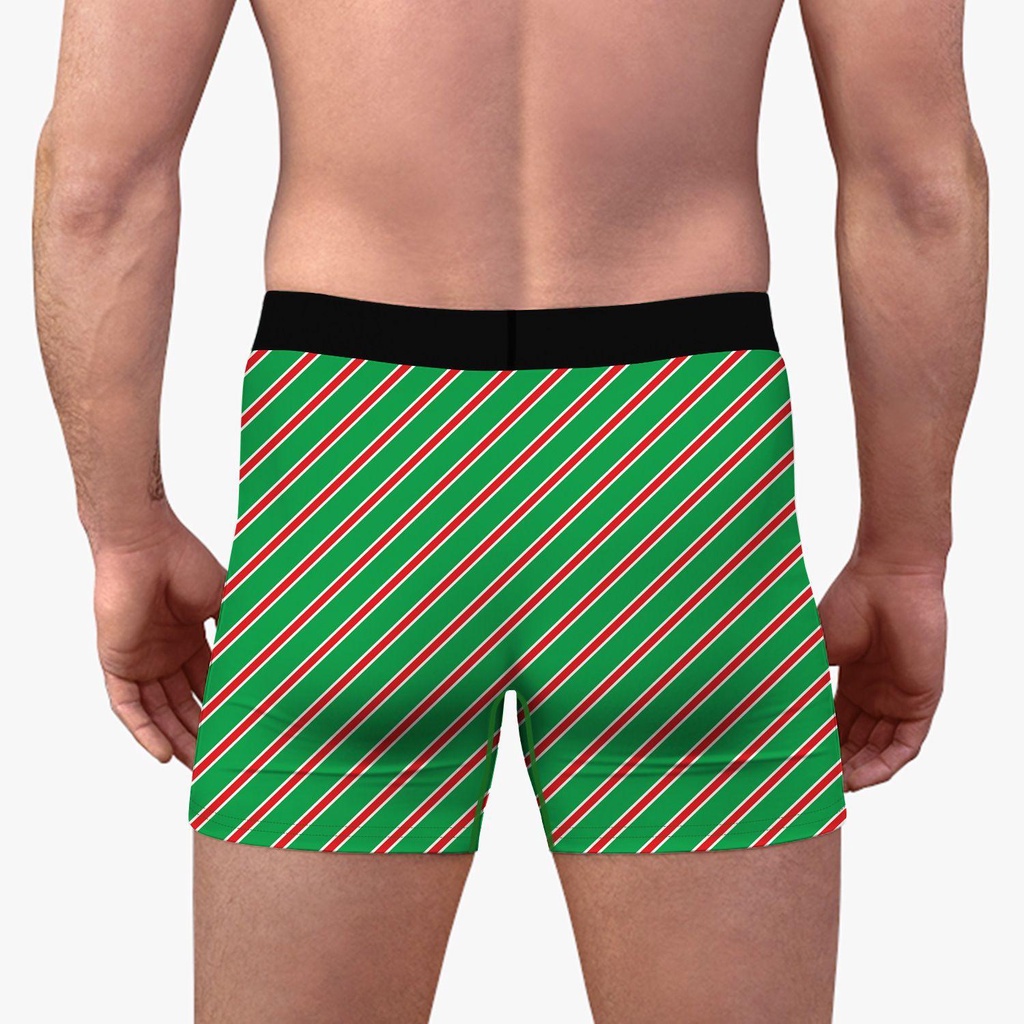 Quần Lót Cotton Họa Tiết Giáng Sinh Thời Trang Cho Nam