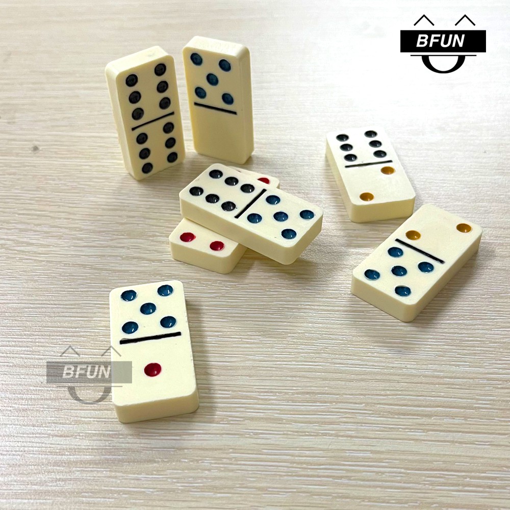 Bộ Cờ DOMINO Ngà (LOẠI LỚN) Liên Hiệp Thành - Đô Mi Nô Nhựa Cao Cấp - Đồ Chơi Trẻ Em BFUN