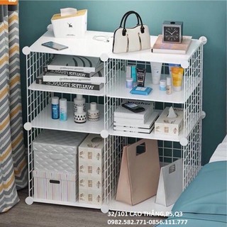 Tủ sắt lắp  đựng tài liều đồ trang trí sách vở lphù hợp mộ không gian phòng ngủ phòng học phòng làm việc