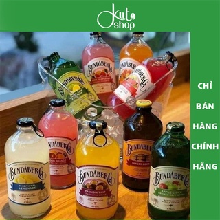 Nước trái cây có gas bundaberg sparkling drink thùng 12 x 375ml mix vị - ảnh sản phẩm 1