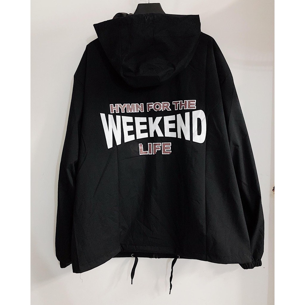 Áo khoác dù WEEKEND -JACKET UNISEX -dù 2 lớp