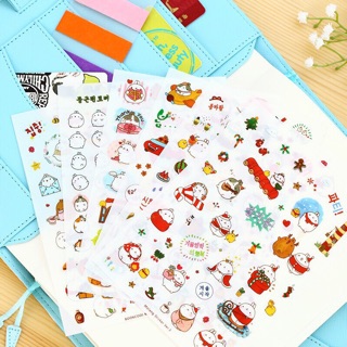 Sticker dễ thương phong cách Hàn quốc