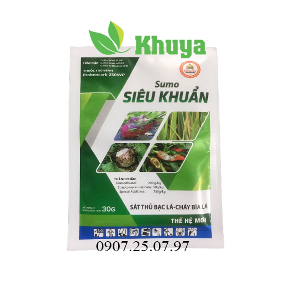 Thuốc Trừ Bệnh PROBENCARB 250WP SUMO SIÊU KHUẨN gói 30gr