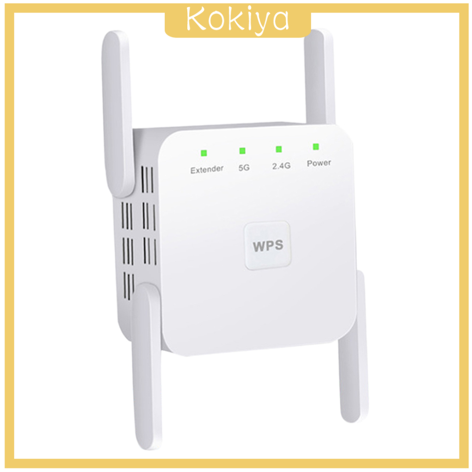 Bộ Khuếch Đại Sóng Wifi Không Dây 1200mbps 2.4g 5g 4 Ăng Ten | BigBuy360 - bigbuy360.vn