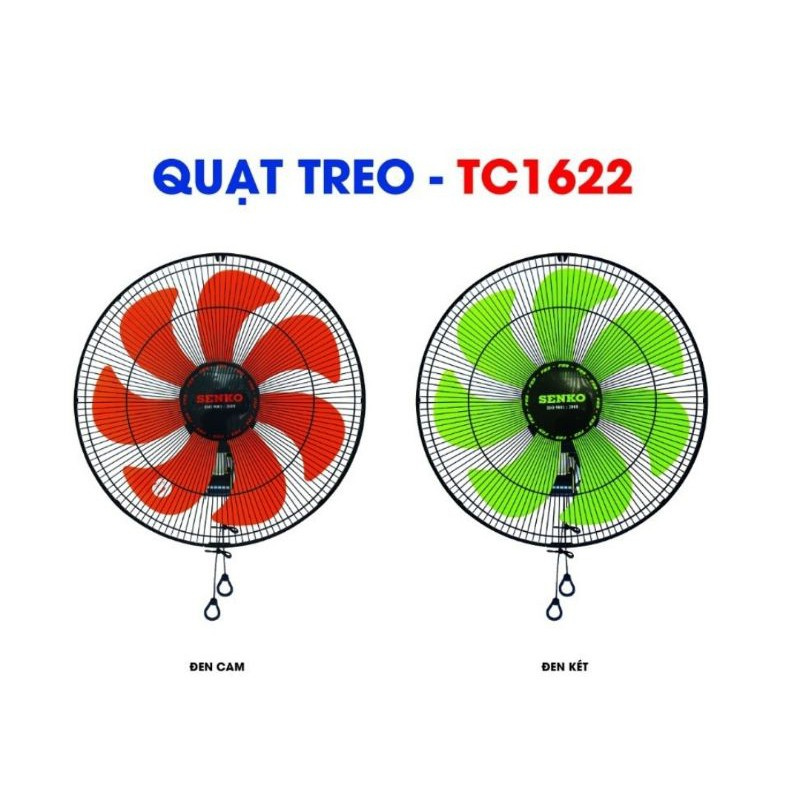 Quạt treo tường 2 dây Senko TC1622