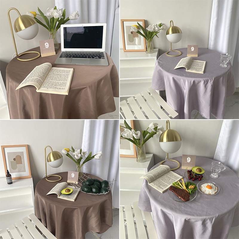 Khăn trải bàn chống bụi phong cách retro xinh xắn