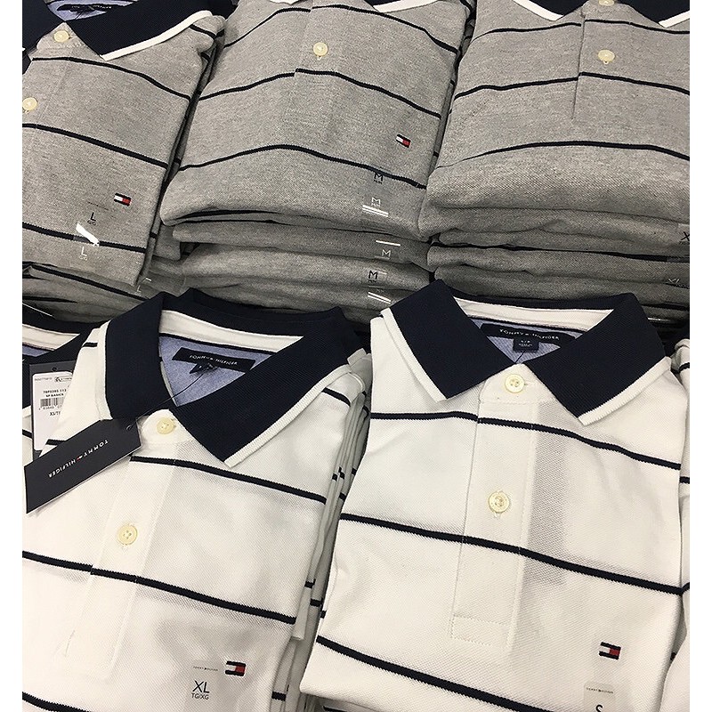 TOMMY HILFIGER - Áo thun Tommy chính hãng - Áo thun POLO Tommy ngắn tay HOT