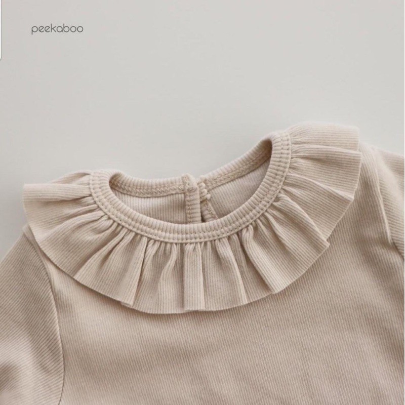 Bộ rời/suit Milky #peekaboo cho bé gái từ 3tháng-4tuổi