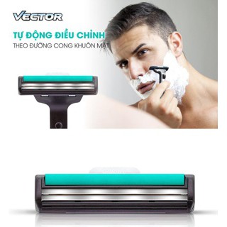 Lưỡi cạo Gillette Vector 2 lưỡi