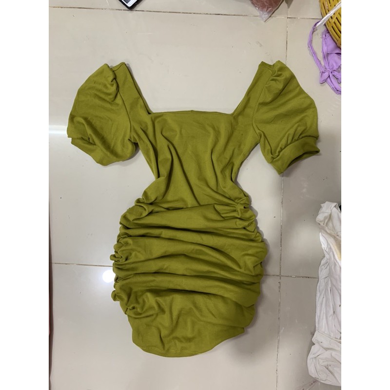 Đầm Body tay phồng ngắn tôn dáng | BigBuy360 - bigbuy360.vn