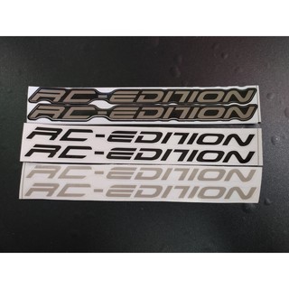 Cặp Tem Decal Dán Phuộc Rc Editon Nhiều Màu