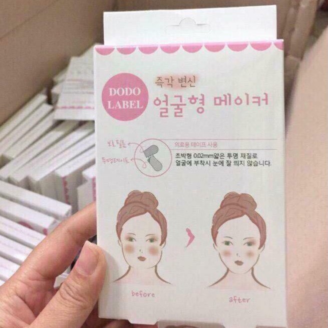 Băng dính v-line Dodo Label Hàn Quốc