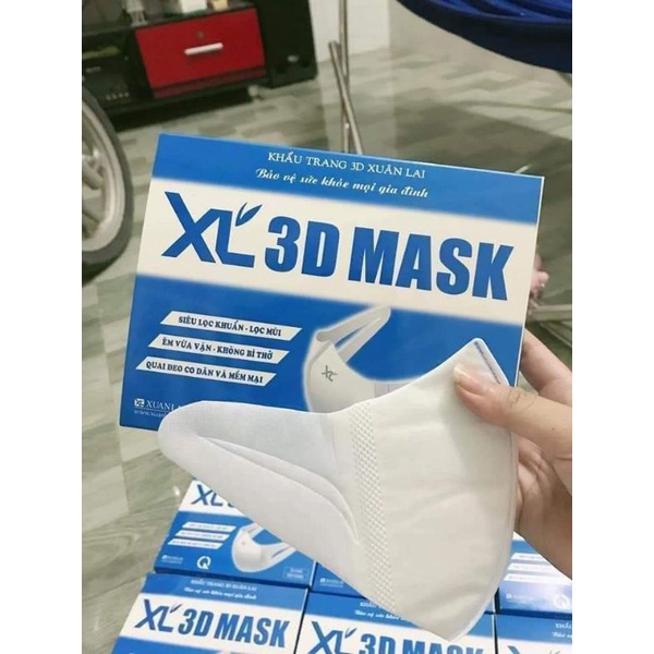 1 Hộp 50 Cái Khẩu trang 3D XL Xuân Lai