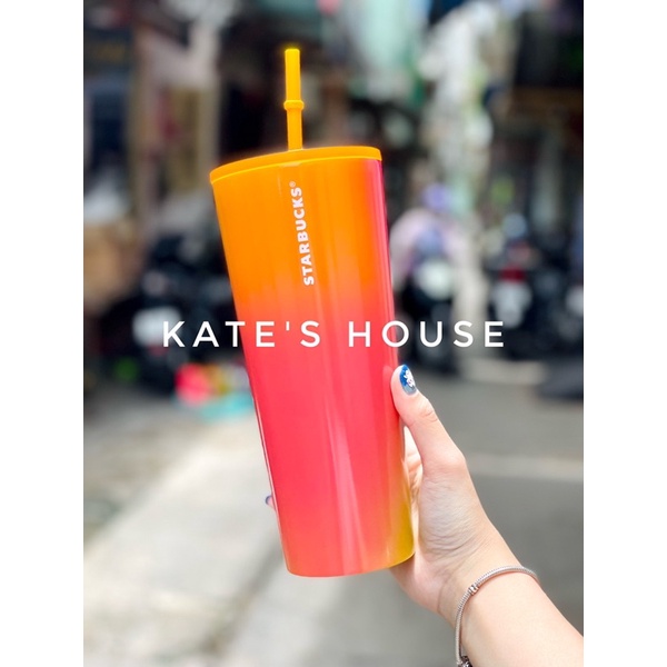 Ly coldcup Starbucks ly inox 709ml mùa hè usa năm 2022