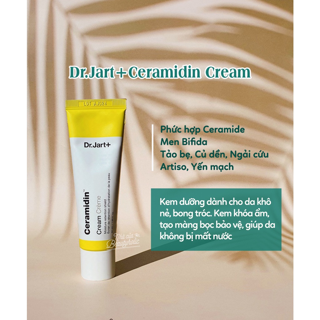 Dòng dưỡng ẩm phục hồi DR.JART+ CERAMIDIN
