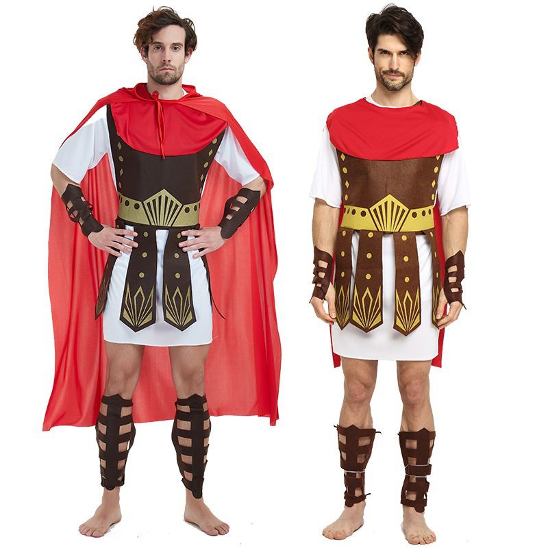 Trang phục hoá trang Chiến Binh La Mã Spartacus cổ đại cho Nam và Nữ