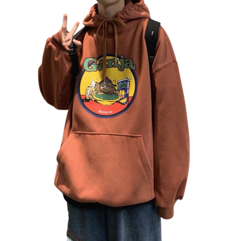 Áo hoodie nam nữ VN CLO in chữ gania - HD033