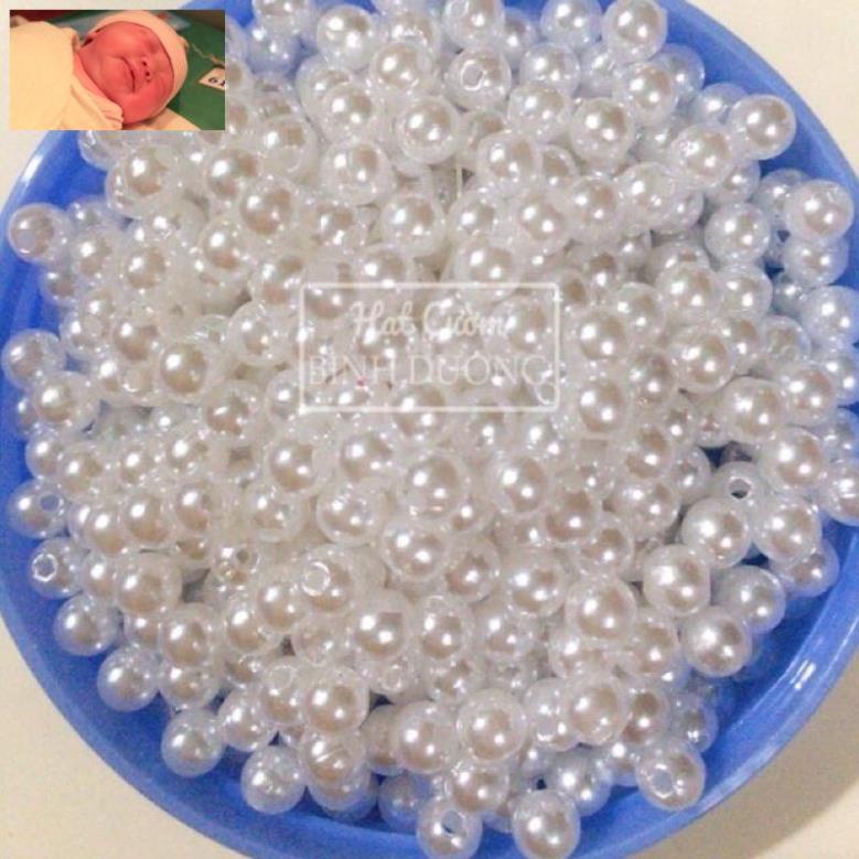 100g hạt trai nhựa trang trí oản,trang trí hoa,làm đồ hanmade