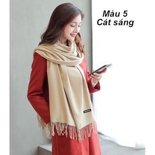 [SỈ] KHĂN CHOÀNG CASHMERE CÁC MÀU TRƠN CỰC MỊN ĐẸP LOẠI 1