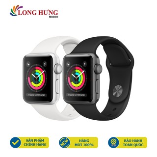 Đồng hồ thông minh Apple Watch Series 3 GPS Aluminum Case Sport Band - Hàng nhập khẩu