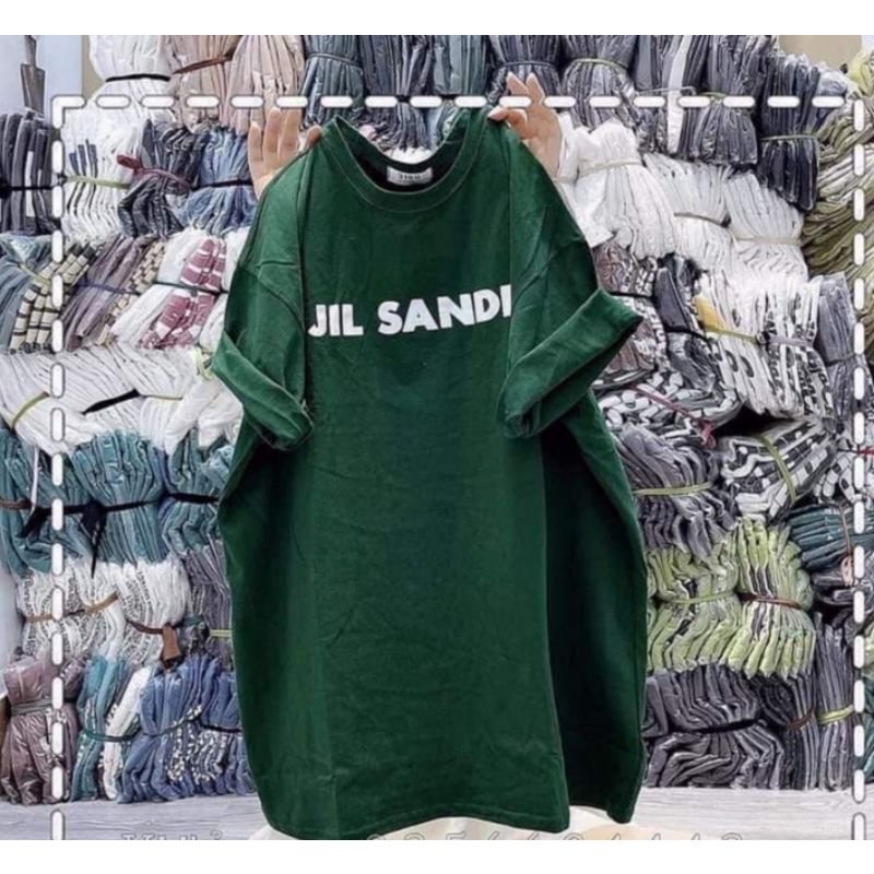 Áo phông 3158,áo thun tay lỡ from rộng chất cottong in hình JIL SANDER