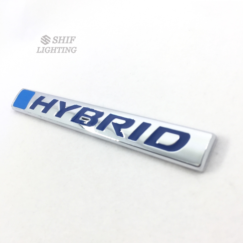 Miếng dán logo chữ  &quot;Hybrid&quot; cho xe hơi Toyota