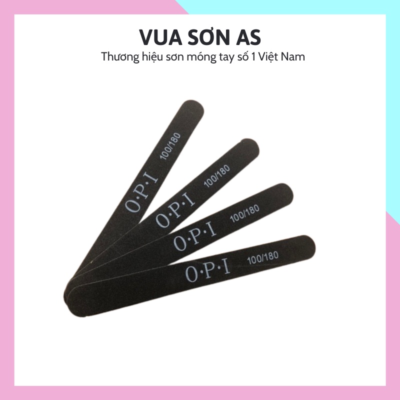 Dũa móng tay OPI mỏng chà form móng phụ kiện nail giá rẻ VUA SƠN AS