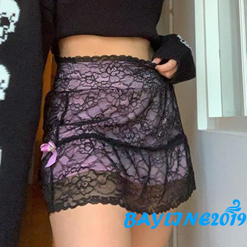 Chân Váy Chữ A Phối Ren Thời Trang Dành Cho Nữ | BigBuy360 - bigbuy360.vn