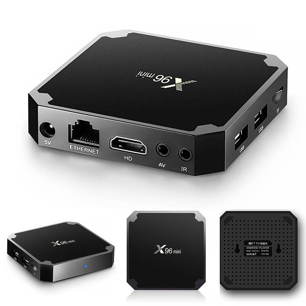 Đầu thu TV Box X96 mini 2G 16G - Xe - Tivibox xịn cấu hình mạnh giá rẻ- bảo hành 12 tháng, lỗi đổi mới 30 ngày