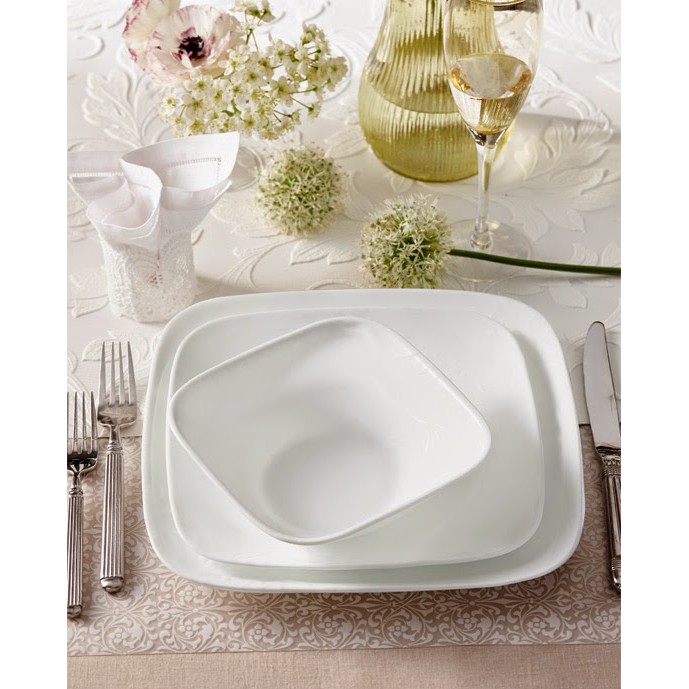 Tô Vuông Nhỏ Thủy Tinh Corelle Winter Frost White  2310N-LP 295ml