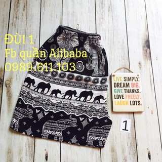 Quần đùi thổ cẩm size 1