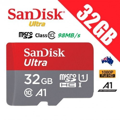 Thẻ Nhớ 32GB Sandisk MicroSD Ultra Upto 100MbS 667x - Bảo hành 5 năm