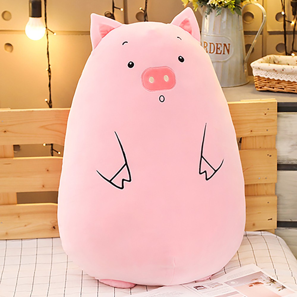 Gấu Bông Gối Ôm Ovan Khủng Long Nhỏ Cute Hình Thú Dễ Thương Size 50