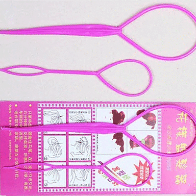 Set 2 Dụng Cụ Tạo Kiểu Tóc Thời Trang Tiện Lợi Cho Nữ